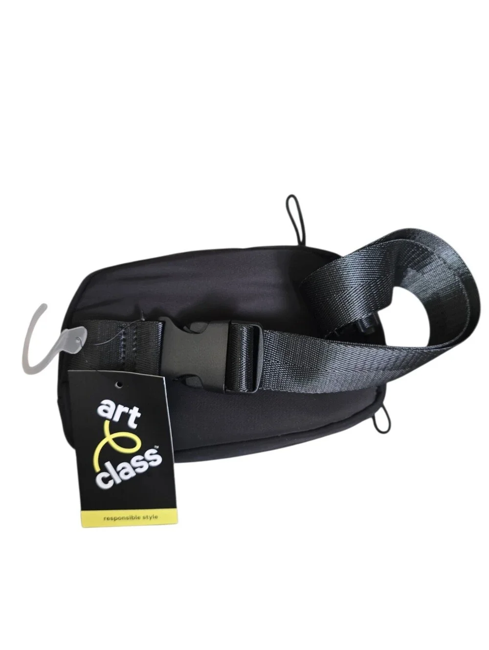 NWT Art Class Kids Black Belt Bag Sling Bag Crossbody Fanny Pack Adjustable